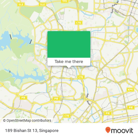 189 Bishan St 13 map