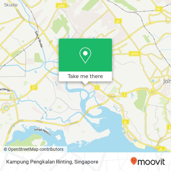 Kampung Pengkalan Rinting map
