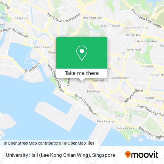 University Hall (Lee Kong Chian Wing)地图