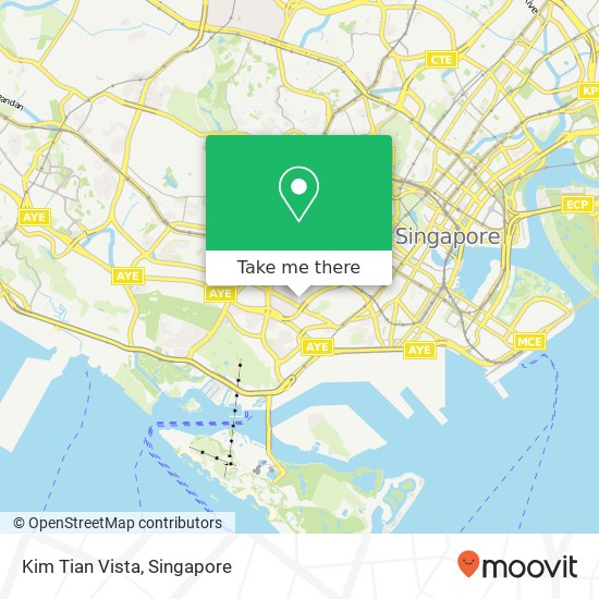 Kim Tian Vista map