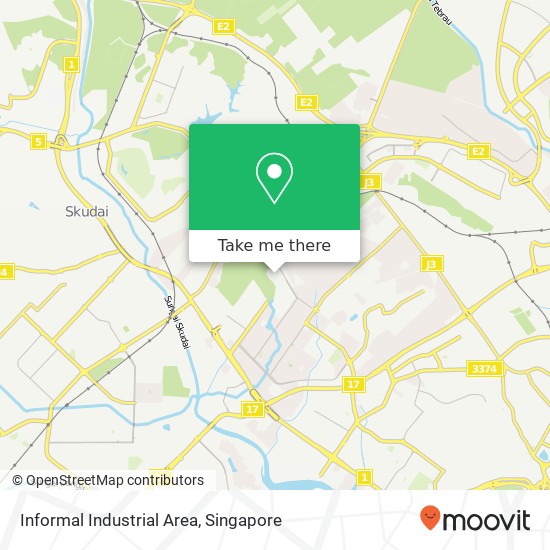 Informal Industrial Area map