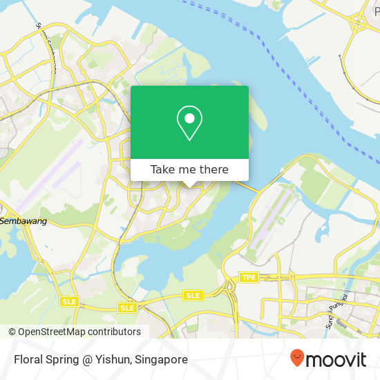 Floral Spring @ Yishun map