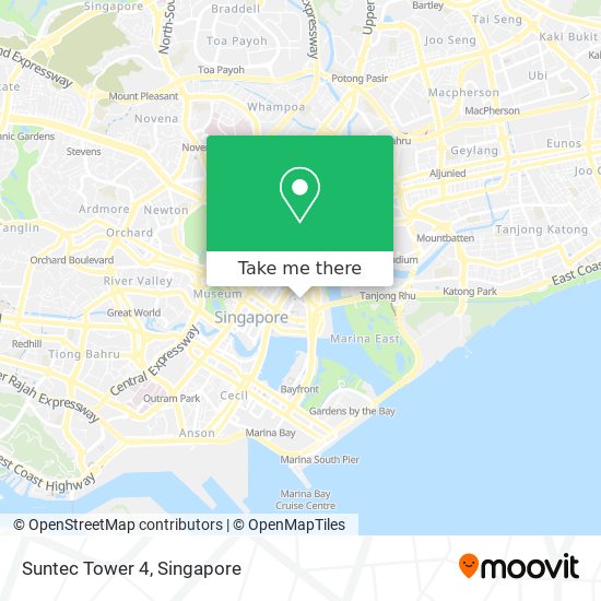 Suntec Tower 4 map