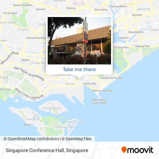 Singapore Conference Hall map