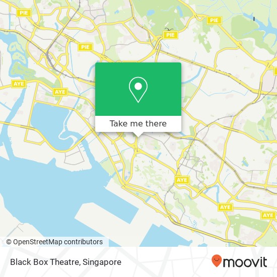 Black Box Theatre map