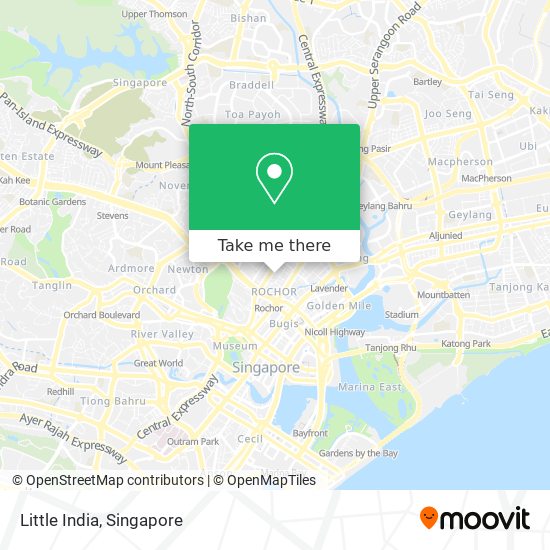 Little India map