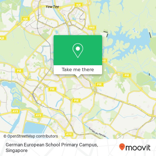 German European School Primary Campus map