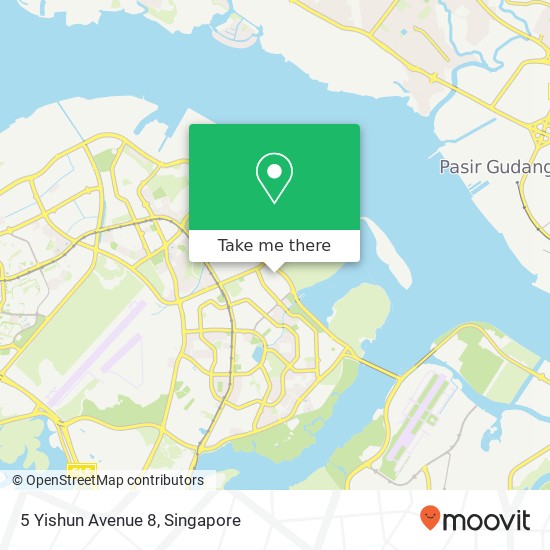 5 Yishun Avenue 8 map