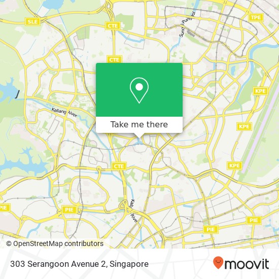 303 Serangoon Avenue 2 map