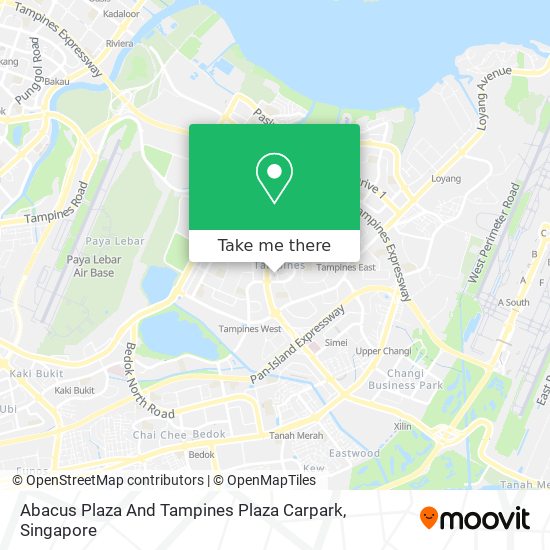 Abacus Plaza And Tampines Plaza Carpark map