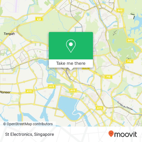 St Electronics map