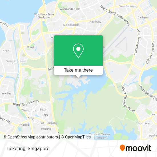 Ticketing map