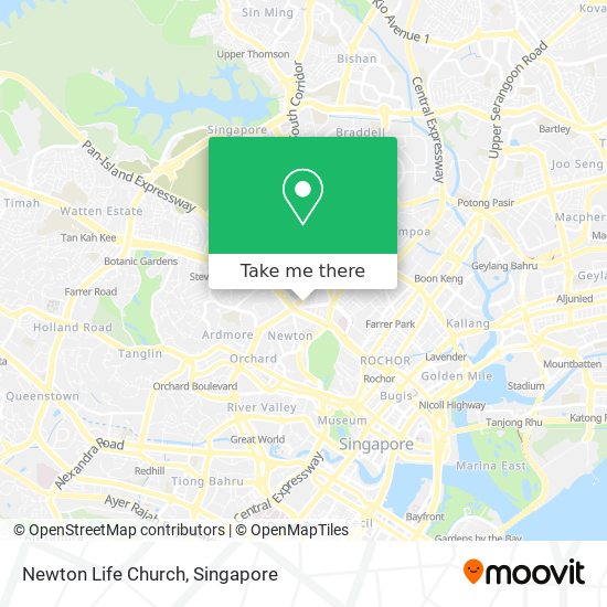 Newton Life Church地图