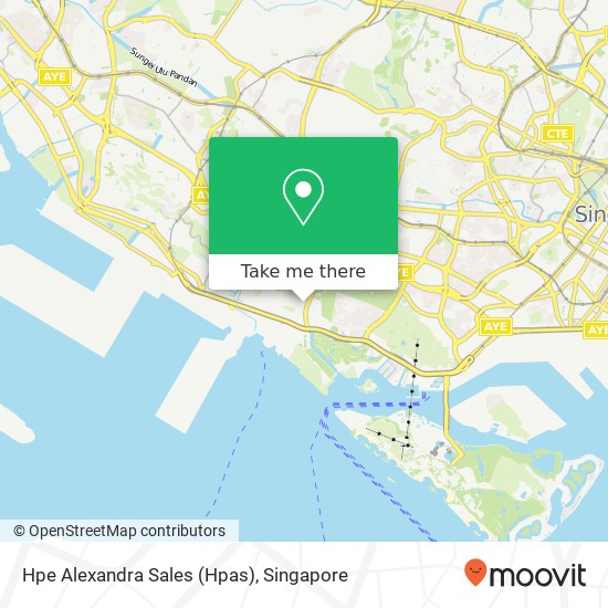 Hpe Alexandra Sales (Hpas) map