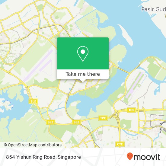 854 Yishun Ring Road地图