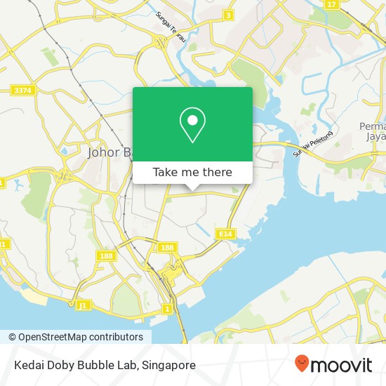 Kedai Doby Bubble Lab map
