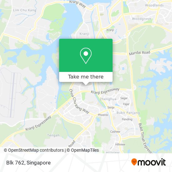 Blk 762 map