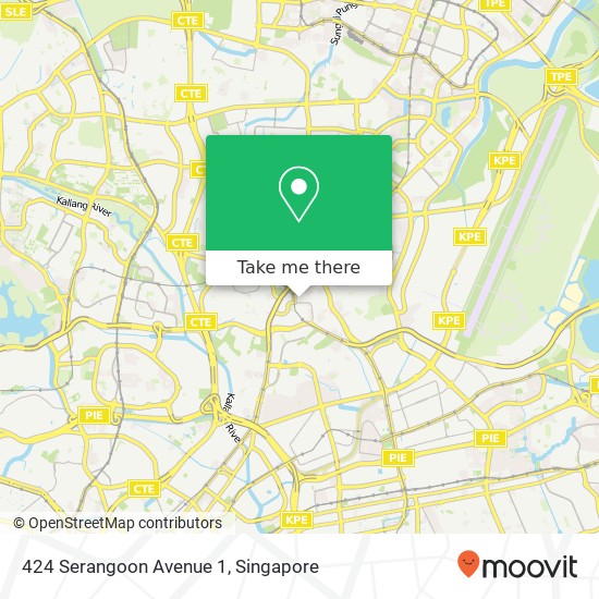 424 Serangoon Avenue 1 map