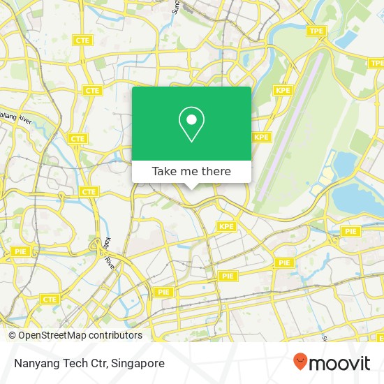 Nanyang Tech Ctr map