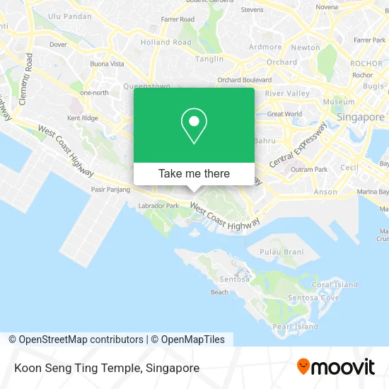 Koon Seng Ting Temple map
