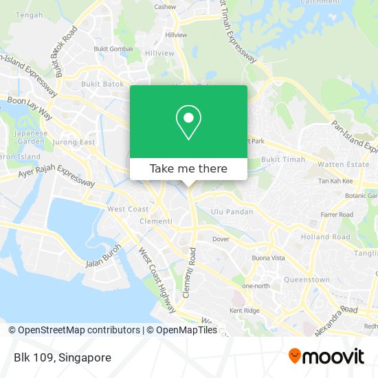 Blk 109 map