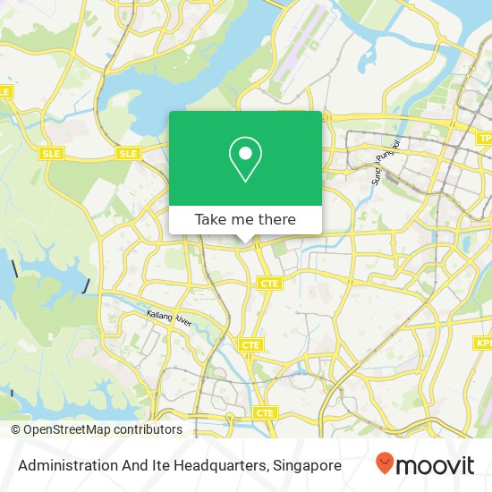 Administration And Ite Headquarters map