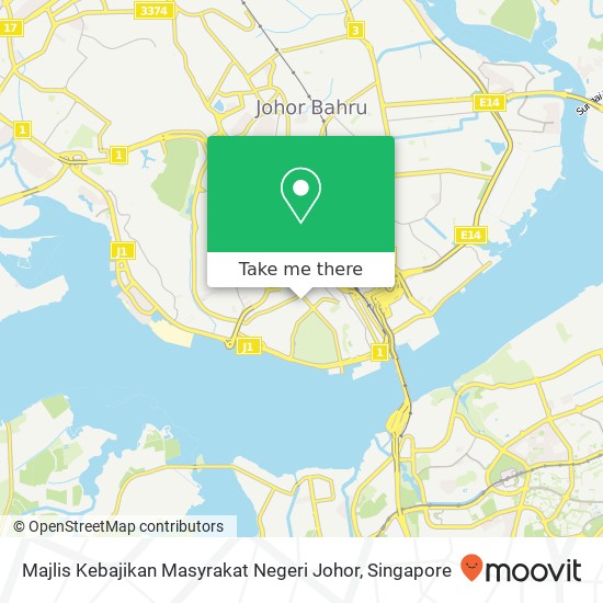 Majlis Kebajikan Masyrakat Negeri Johor地图