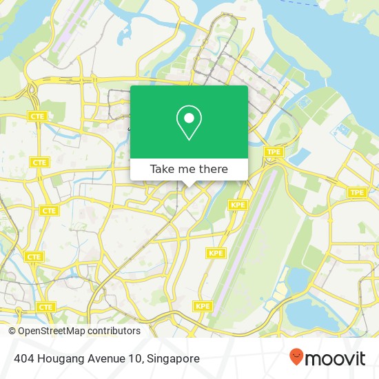 404 Hougang Avenue 10地图