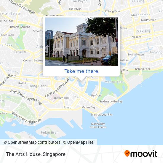 The Arts House地图