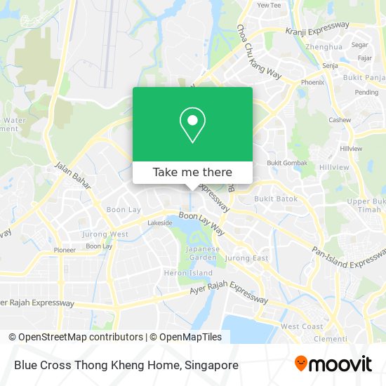 Blue Cross Thong Kheng Home map