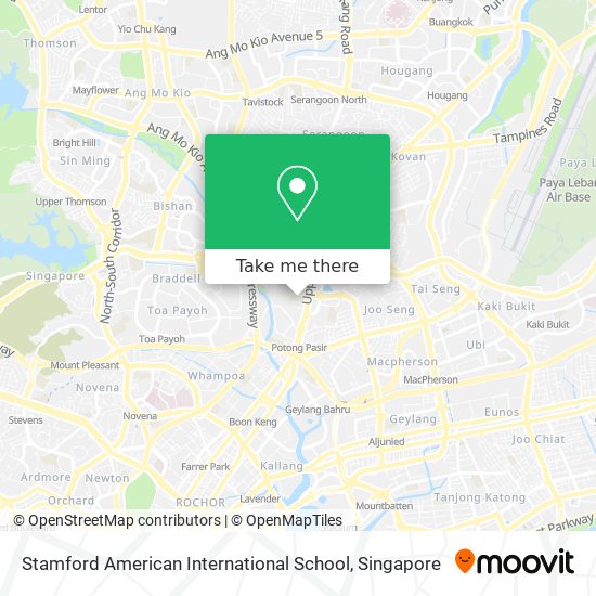 Stamford American International School地图