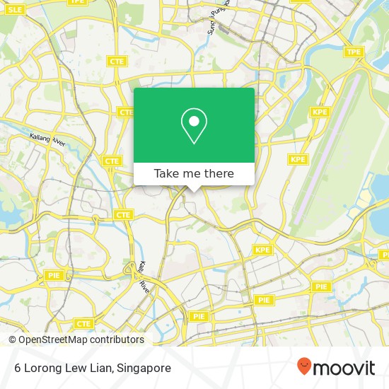 6 Lorong Lew Lian map