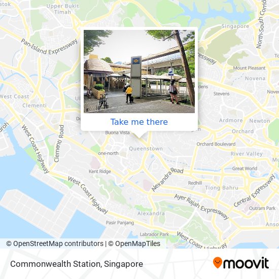 Commonwealth Station地图