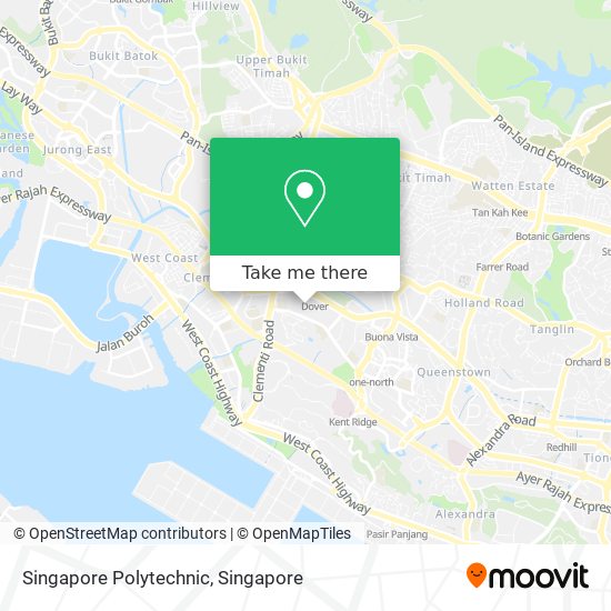 Singapore Polytechnic map