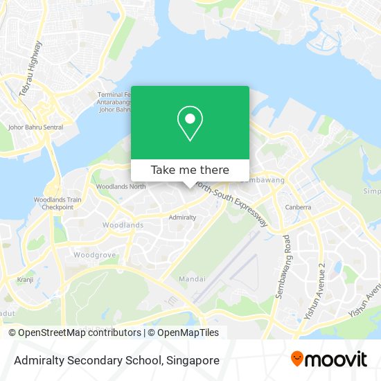 Admiralty Secondary School map