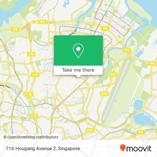716 Hougang Avenue 2 map