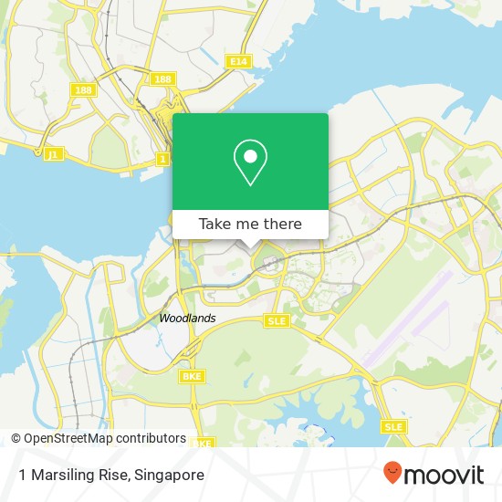 1 Marsiling Rise map