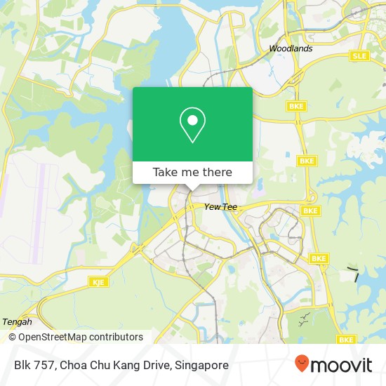 Blk 757, Choa Chu Kang Drive地图