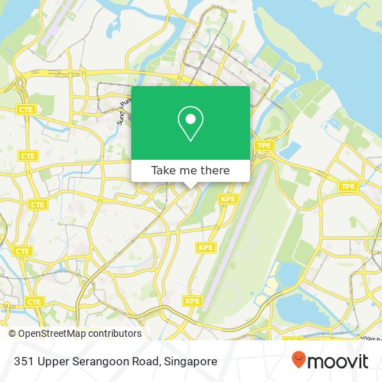 351 Upper Serangoon Road地图