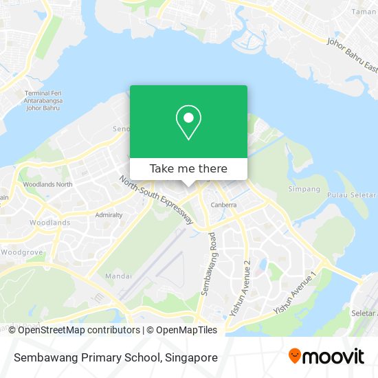 Sembawang Primary School map