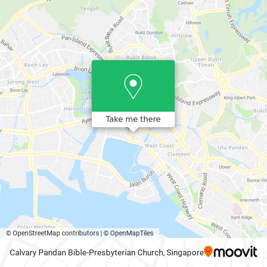 Calvary Pandan Bible-Presbyterian Church map