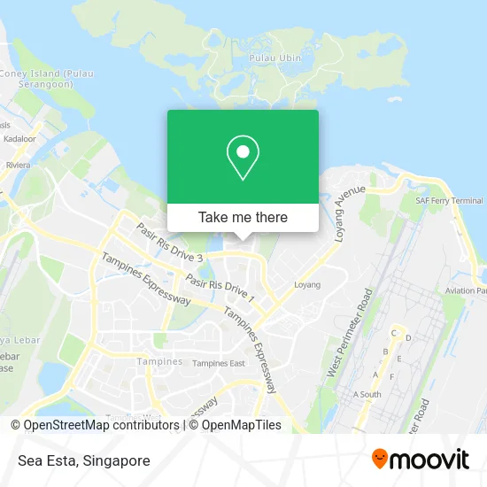 Sea Esta map