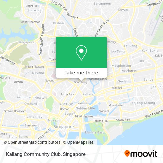 Kallang Community Club地图