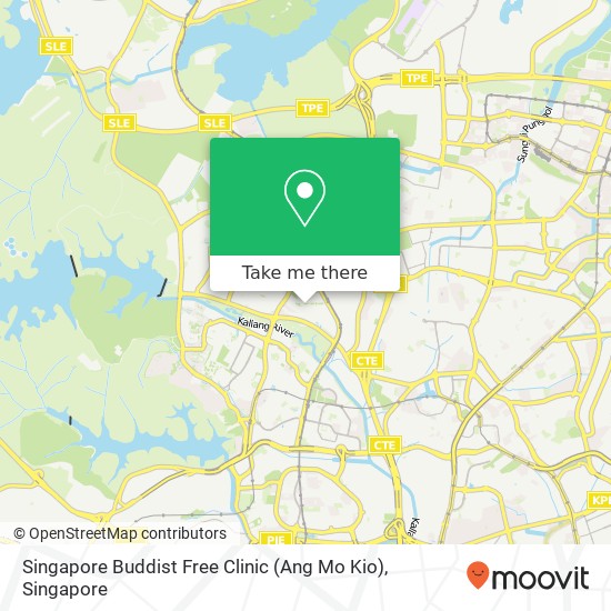 Singapore Buddist Free Clinic (Ang Mo Kio) map