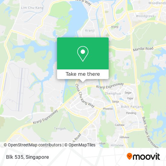 Blk 535 map