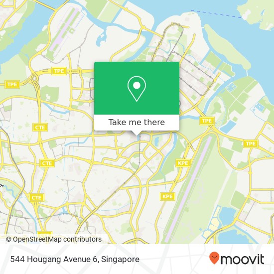 544 Hougang Avenue 6地图