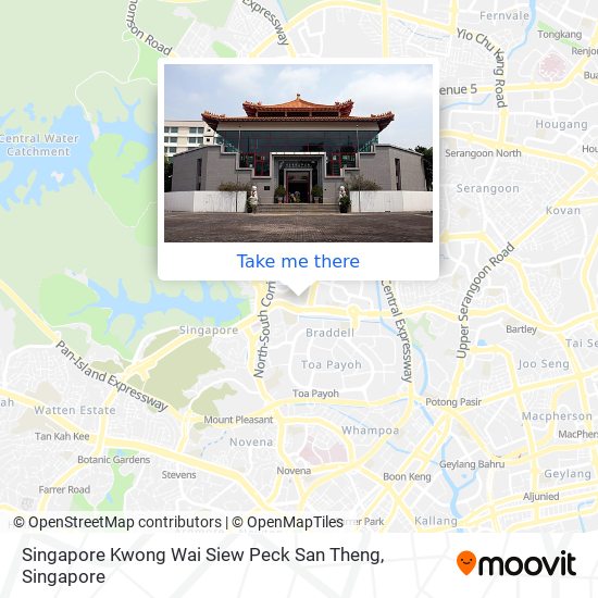 Singapore Kwong Wai Siew Peck San Theng map