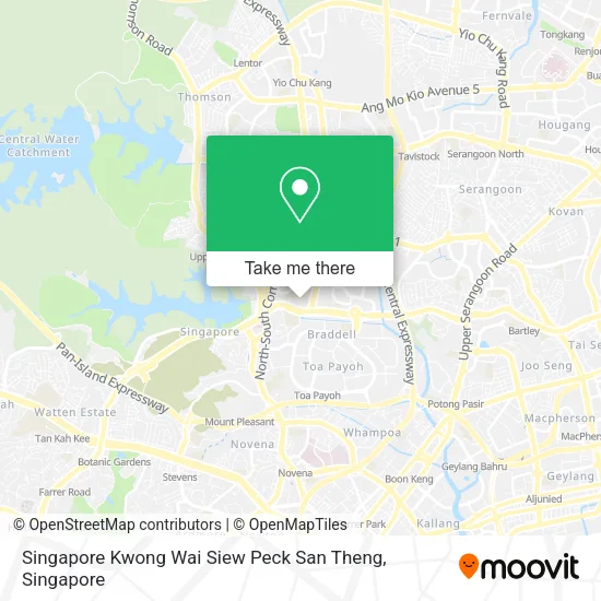 Singapore Kwong Wai Siew Peck San Theng地图