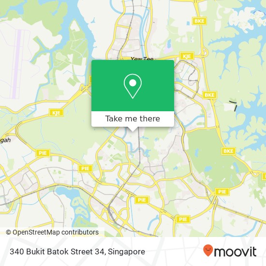 340 Bukit Batok Street 34 map