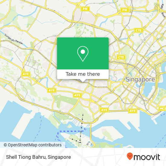 Shell Tiong Bahru map